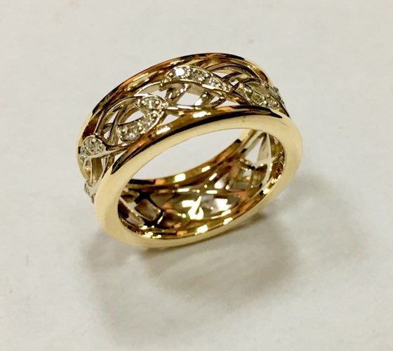 Ручная работа: Кольцо обручальное